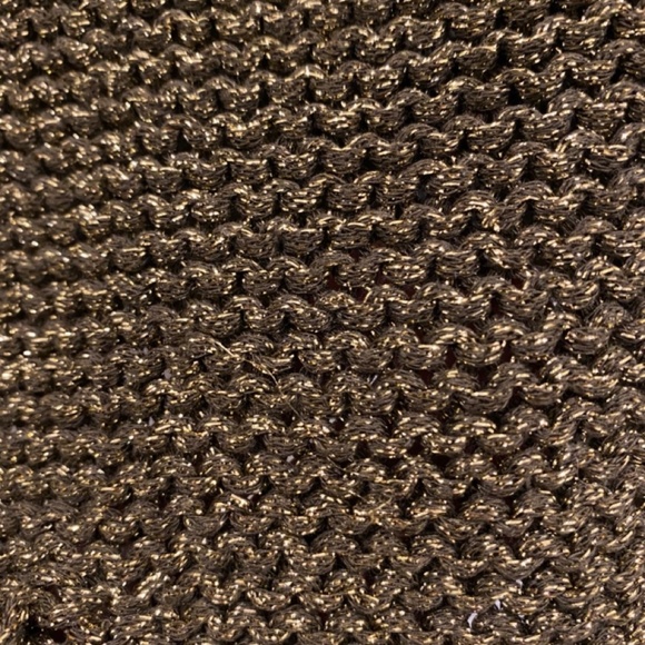 Gold Short Sleeve Sweater - Picture 8 of 10